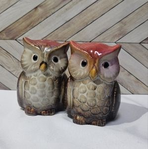 Ceramic salt & pepper shakers